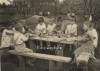 Занятия по лепке в детском саду завода № 654. Июнь 1942 г.